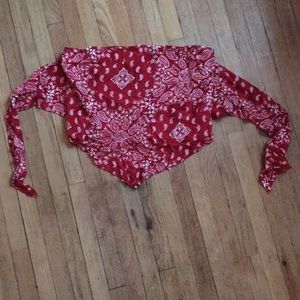 Hollister Cropped Tube Top